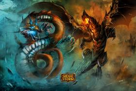 Mata do Siege Storm Dragons